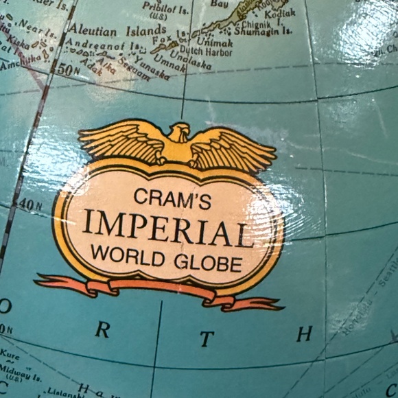 Cram's World Globe - Picture 2 of 4
